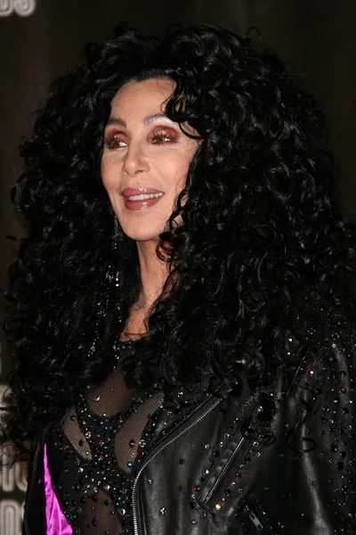 Cher v roce 2010 mtv video music awards pro novináře, nokia divadla La live, los angeles, ca. 08-12-10 — Stock fotografie