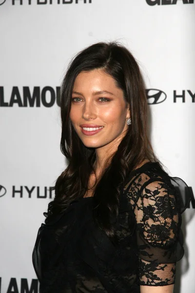 Jessica Biel at Glamour Reel Moments, Directors Guild Theater, Los Angeles, CA 10-25-10 — Stock Photo, Image