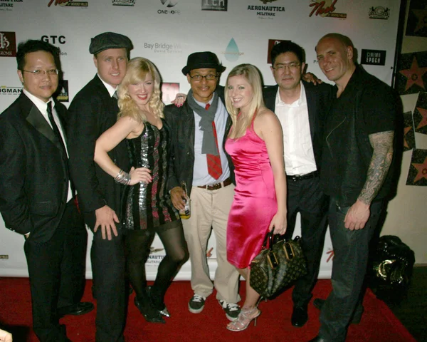 Edwin Santos, Jessica Kiper, Clinton Wallace, Tiffany Bower, Gregory Hatanaka — Stok fotoğraf