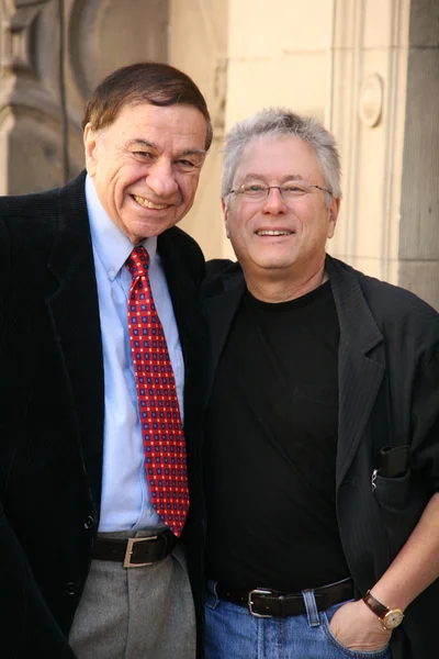 Richard sherman och alan menken — Stockfoto