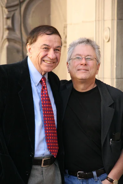 Richard sherman och alan menken — Stockfoto