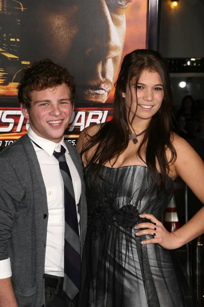 Jonathan Lipnicki och Katelyn Pippy — Stockfoto