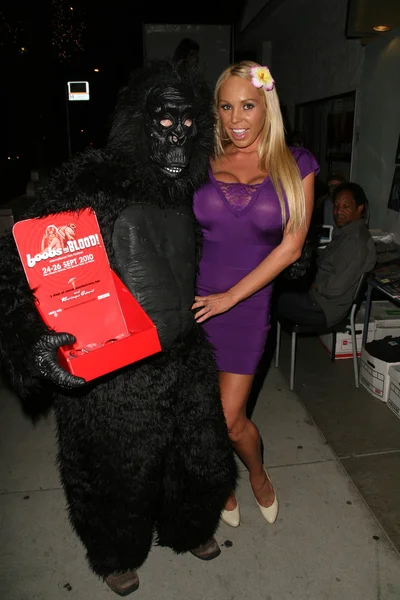 Mary Carey al Boobs and Blood International Film Festival Opening Night, New Beverly Cinema, Los Angeles, CA. 09-24-10 — Foto Stock