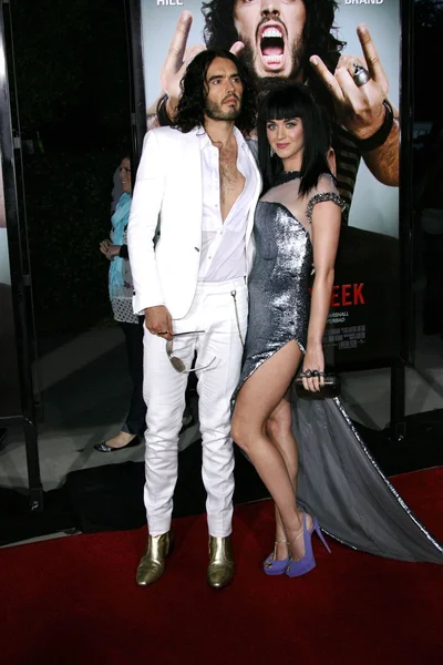 Russell Brand, Katy Perry — Stock Photo, Image