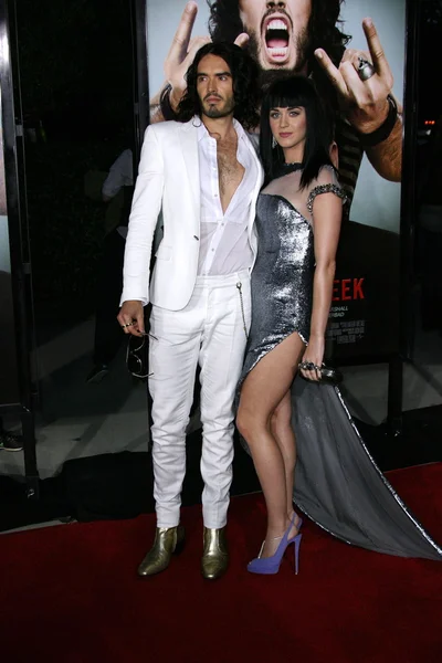 Russell Brand, Katy Perry — Stock Photo, Image
