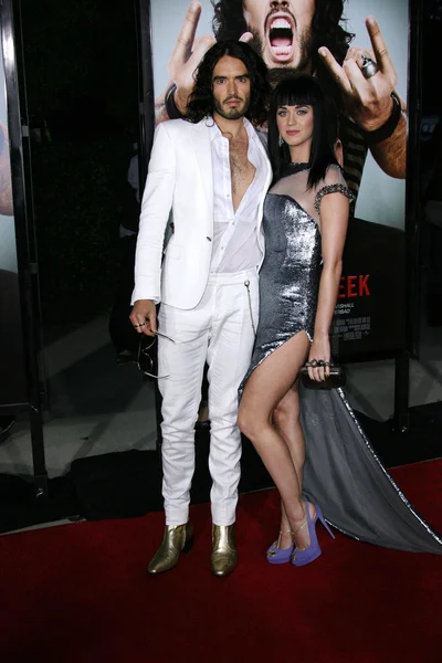 Russell Brand, Katy Perry — Stock Photo, Image