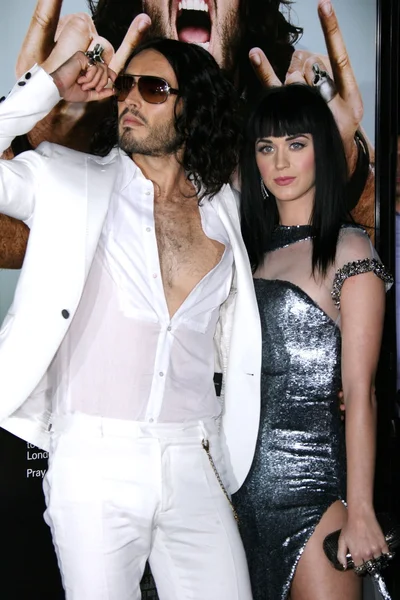 Russell Brand, Katy Perry — Stock fotografie
