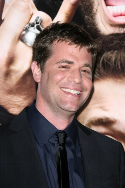 Nicholas stoller bei der "get him to the greek" los angeles premiere, griechisches theater, los angeles, ca. 25.05. — Stockfoto