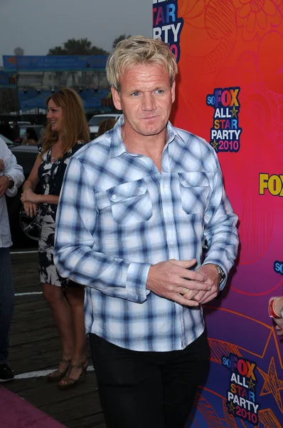 Gordon Ramsay na FOX TCA All Star Party, Santa Monica Pier, Santa Monica, CA. 08-02-10 — Fotografia de Stock