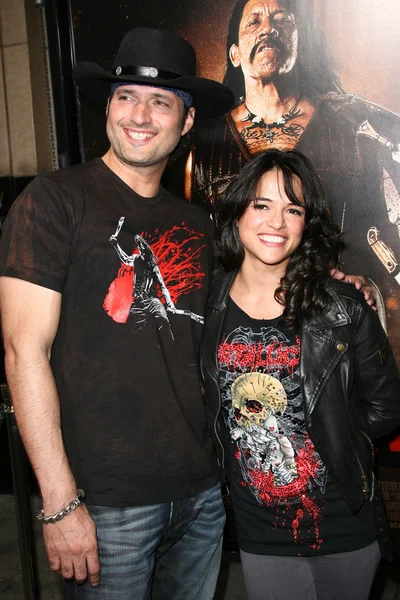 Robert Rodriguez y Michelle Rodriguez —  Fotos de Stock