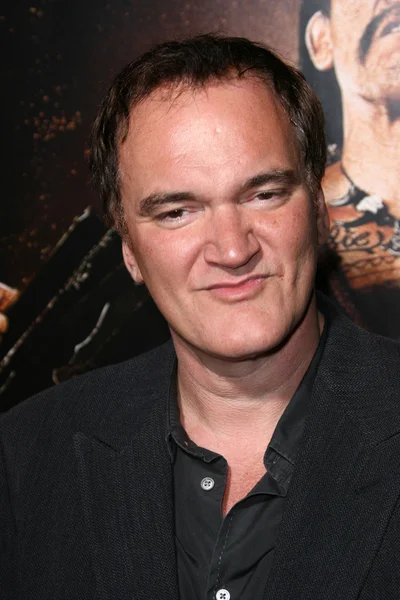 Quentin tarantino na "mačeta" los angeles premiéra, orpheum theater, los angeles, ca. 08-25-10 — Stock fotografie