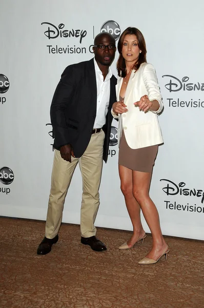 Taye diggs en kate walsh — Stockfoto