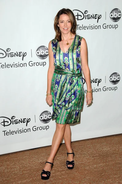 Christa Miller al Disney ABC Television Group Summer 2010 Press Tour, Beverly Hilton Hotel, Beverly Hills, CA. 08-01-10 — Foto Stock