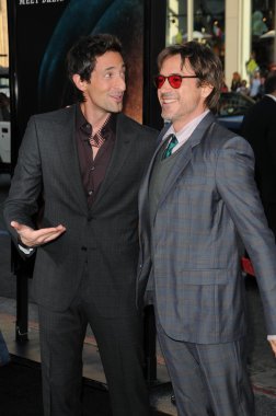 Adrien brody ve robert downey Jr, splice los angeles premiere, Çin Tiyatrosu, hollywood, ca. 06-02-10