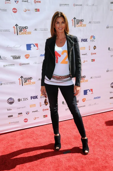 Cindy Crawford no Stand Up To Cancer de 2010, Sony Studios, Culver City, CA. 09-10-10 — Fotografia de Stock