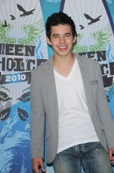 David Archuleta — Zdjęcie stockowe