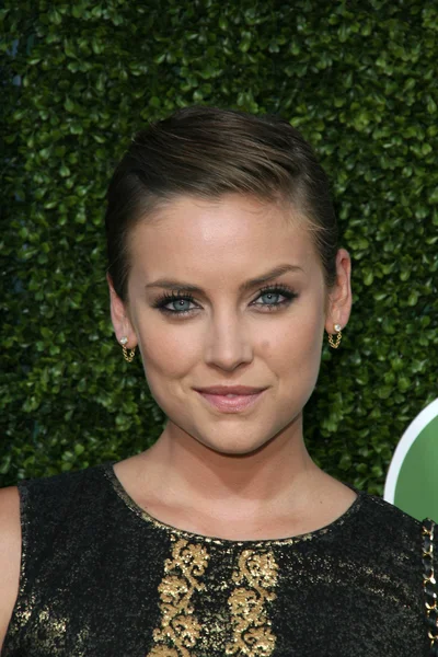 Jessica stroup, cbs, cw, şov zamanı yaz basın turu partisi, beverly hilton hotel, beverly hills, ca. 07-28-10 — Stok fotoğraf