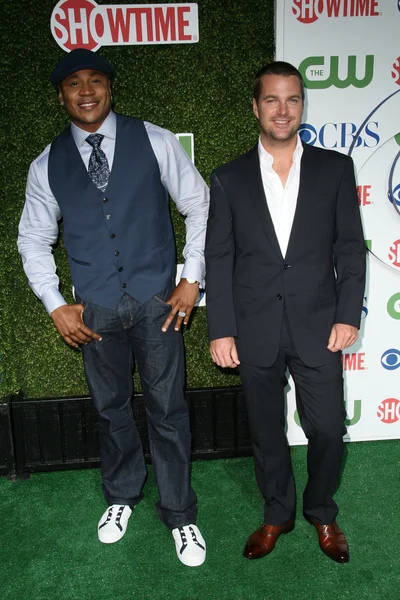 LL Cool J and Chris O'Donnell at the CBS, The CW, Showtime Summer Press Tour Party, Beverly Hilton Hotel, Beverly Hills, CA. 07-28-10 — ストック写真