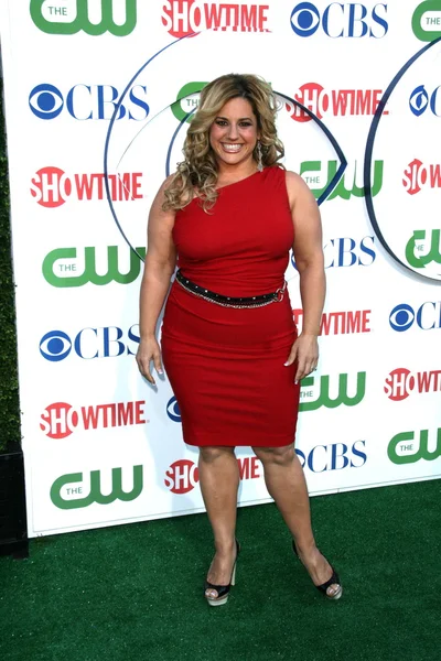 Марисса Джарет Винокур в CBS, The CW, Showtime Summer Press Tour Party, Beverly Hilton Hotel, Beverly Hills, CA. 07-28-10 — стоковое фото
