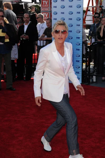 Ellen DeGeneres no American Idol Grand Finale 2010, Nokia Theater, Los Angeles, CA. 05-26-10 — Fotografia de Stock