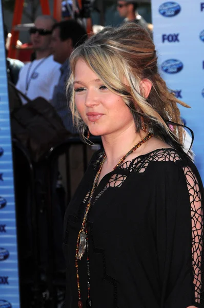 Crystal Bowersox at the American Idol Grand Finale 2010, Nokia Theater, Los Angeles, CA. 05-26-10 — Stockfoto