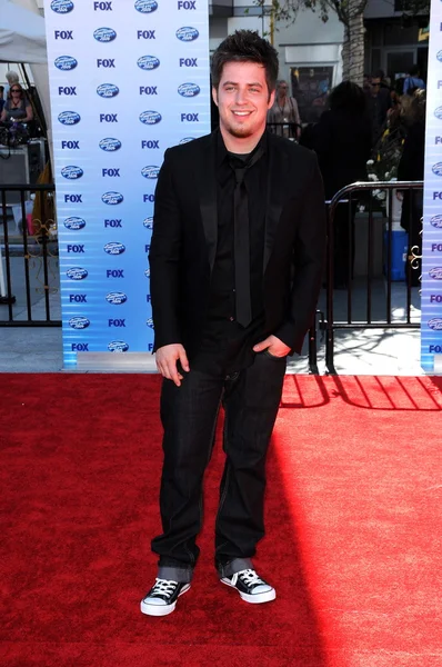 Lee DeWyze at the American Idol Grand Finale 2010, Nokia Theater, Los Angeles, CA. 05-26-10 — Stock fotografie