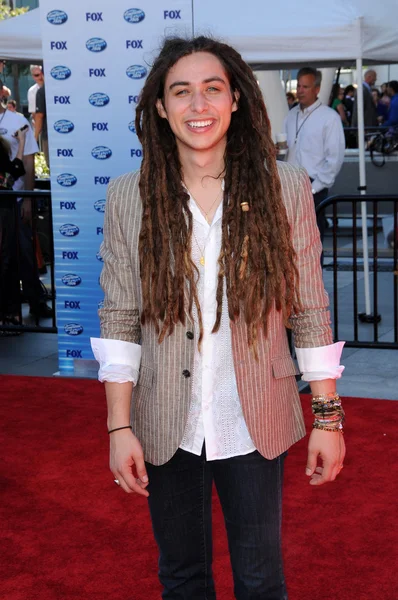 Jason Castro at the American Idol Grand Finale 2010, Nokia Theater, Los Angeles, CA. 05-26-10 — ストック写真