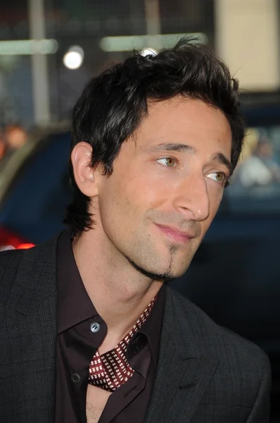 Adrien brody bei der spleiße los angeles premiere, chinesisches theater, hollywood, ca. 06-02-10 — Stockfoto