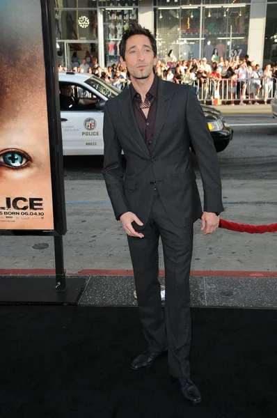 Adrien Brody no Splice Los Angeles Premiere, Chinese Theatre, Hollywood, CA. 06-02-10 — Fotografia de Stock