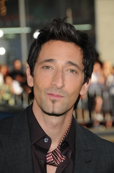 Adrien Brody at the Splice Los Angeles Premiere, Chinese Theatre, Hollywood, CA. 06-02-10 — Stock Photo, Image