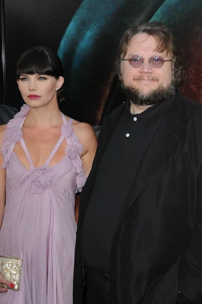 Delphine Chaneac and Guillermo Del Toro — Φωτογραφία Αρχείου
