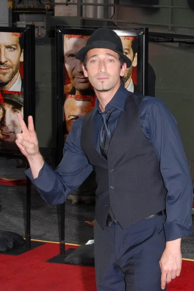 Adrien Brody at The A-Team Los Angeles Premiere, Chinese Theater, Hollywood, CA. 06-03-10 — Stock Photo, Image