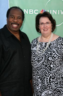 Leslie David Baker and Phyllis Smith at the NBC Summer Press Tour Party, Beverly Hilton Hotel, Beverly Hills, CA. 07-30-10