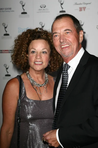 Gregory Itzin and wife Judy Itzin at the 62nd Primetime Emmy Awards Performers Nominee Reception, Spectra by Wolfgang Puck, Pacific Design Center, West Hollywood, CA. 08-27-10 — Stok fotoğraf