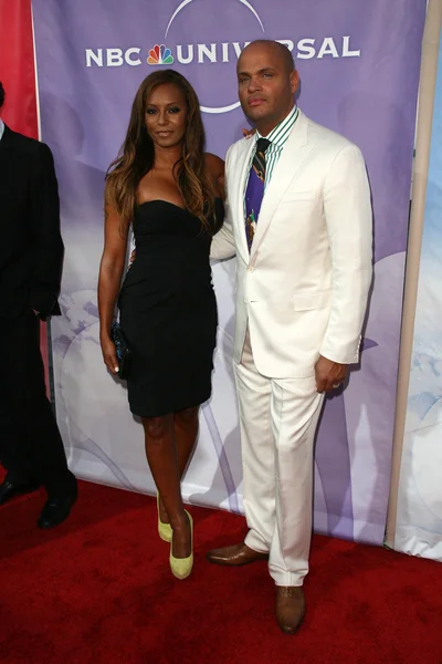 Melanie Brown and Stephen Belafonte — Stock Photo, Image