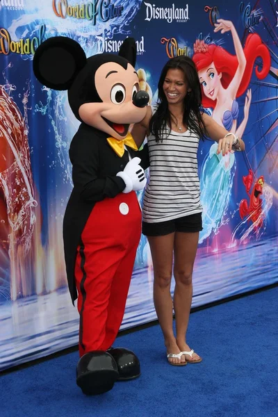 Melissa Rycroft 'Dünya renk,' Dünya galasında Disney's California macera, Amaheim, Ca. 06-10-10 — Stok fotoğraf