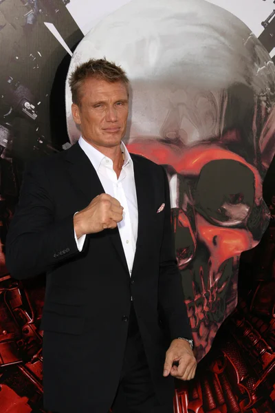 Dolph Lundgren at the "The Expendables" Film Screening, Chinese Theater, Hollywood, CA. 08--03-10 — Stock Photo, Image