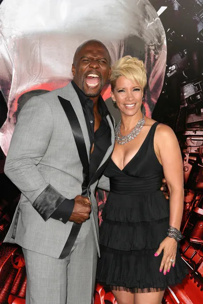 Terry Crews og kone Rebecca Crews - Stock-foto