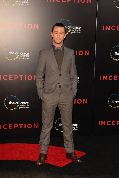 Joseph Gordon-Levitt at "Inception" Los Angeles Premiere, Chinee Tiyatrosu, Hollywood, Ca. 07-13-10 — Stok fotoğraf