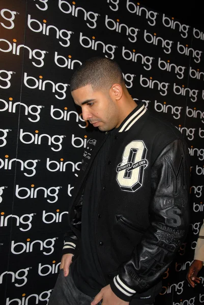 Drake at a Celebration of Creative Minds hosted by Bing, BOA Steakhouse, West Hollywood, CA. 06-22-10 — Stockfoto