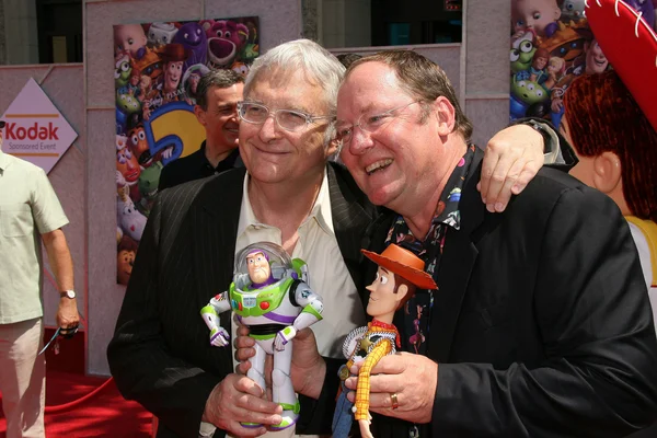 Randy Newman and John Lasseter — Stock Photo, Image
