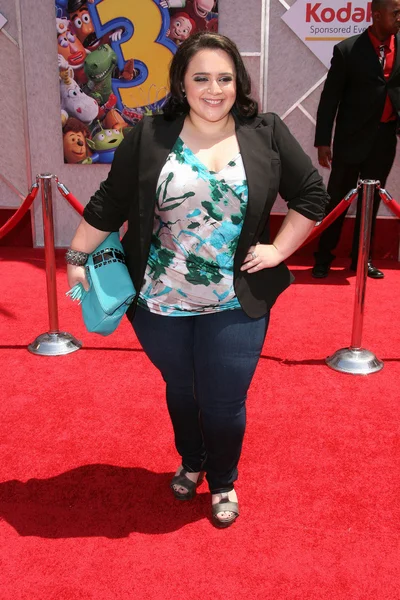 Nikki Blonsky at the "Toy Story 3" World Premiere, El Capitan Theater, Hollywood, CA. 06-13-10 — Stock Photo, Image