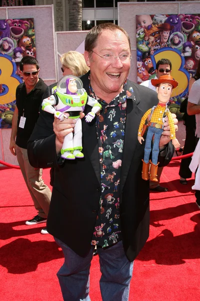 John lasseter w "toy story 3" świata premiera, el capitan teatr, hollywood, ca. 06-13-10 — Zdjęcie stockowe