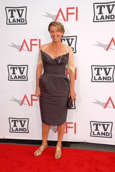 Emma Thompson at the The AFI Life Achievement Award Honoring Mike Nichols presented by TV Land, Sony Pictures Studios, Culver City, CA. 06-10-10 — Stock fotografie
