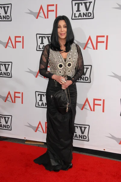 Cher at the The AFI Life Achievement Award Honoring Mike Nichols presented by TV Land, Sony Pictures Studios, Culver City, CA. 06-10-10 — Stock Photo, Image
