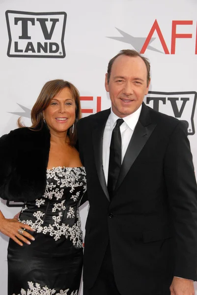 Joanne Horowitz Kevin Spacey Afi Life Achievement Award Honoring Mike — Stock Photo, Image