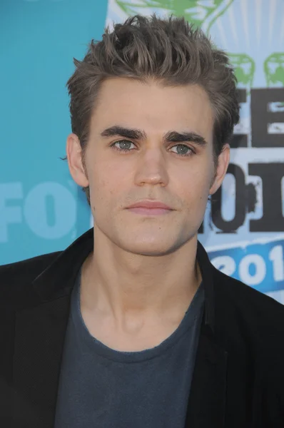 Paul Wesley Bei Den Teen Choice Awards 2010 Ankünfte Gibson — Stockfoto