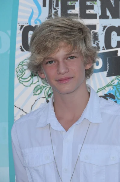 Cody Simpson at the 2010 Teen Choice Awards - Arrivals, Gibson Amphitheater, Universal City, CA. 08-08-10 — 图库照片