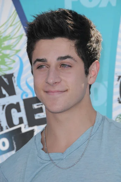 David Henrie at the 2010 Teen Choice Awards - Arrivals, Gibson Amphitheater, Universal City, CA. 08-08-10 — 图库照片