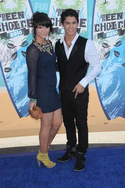 Fivel stewart und booboo stewart — Stockfoto